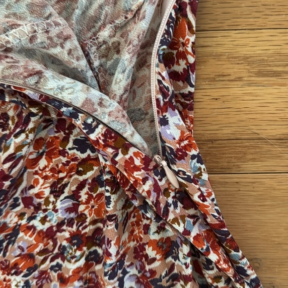 American Eagle | One-Shoulder Floral Dress | Slit | size M - Picture 7 of 7